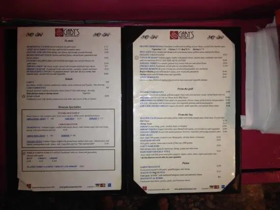 Gaby's Restaurant Menu: An In-Depth Culinary Analysis of Bolivian and Mexican-American Fusion Gaby's Restaurant Menu: An In-Depth Culinary Analysis of Bolivian and Mexican-American Fusion