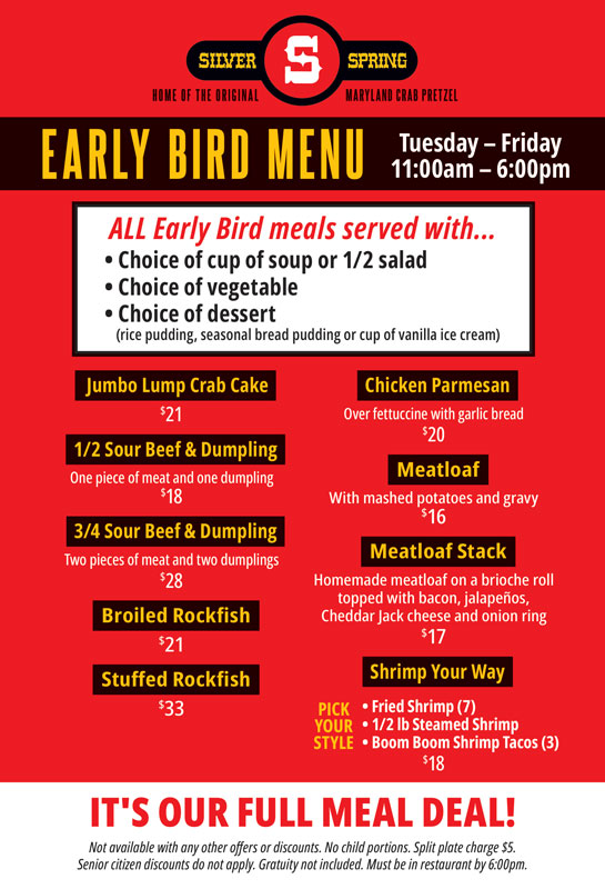 silver spring family restaurant menu: A Comprehensive Guide to New American Comfort Cuisine
