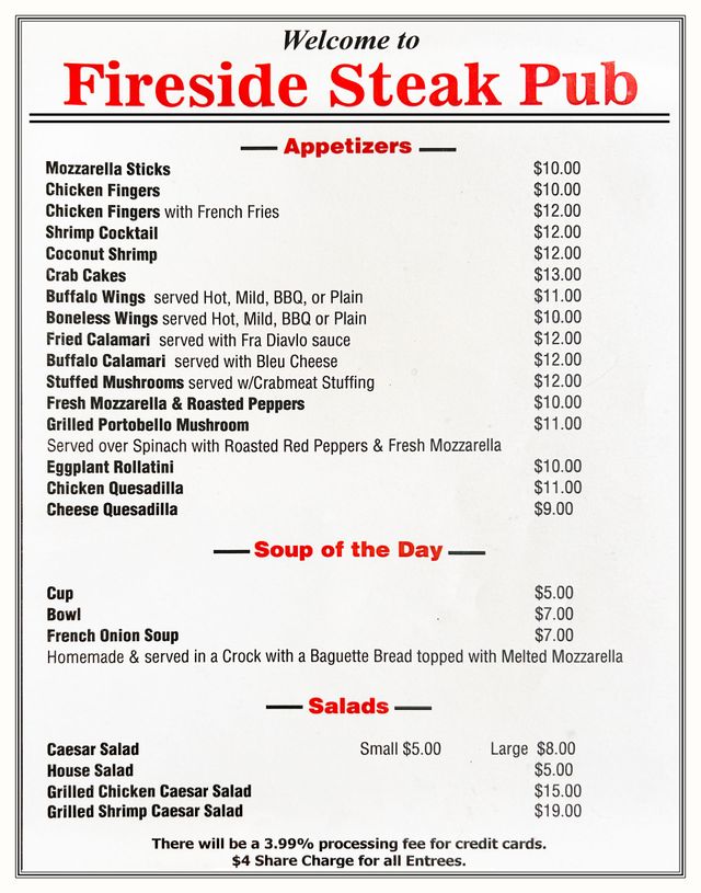 menu fireside restaurant: A Deep Dive into Chicago's Comfort Food Classics