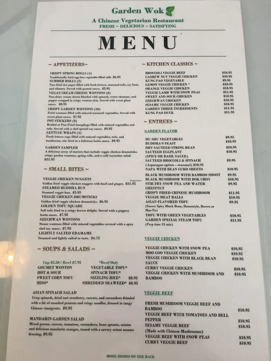 garden wok chinese restaurant menu: A Comprehensive Guide to Sartell's Chinese Cuisine