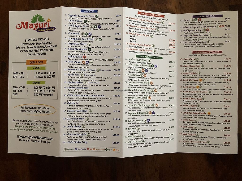 mayuri indian restaurant menu: A Comprehensive Guide to Culinary Delights and Signature Dishes