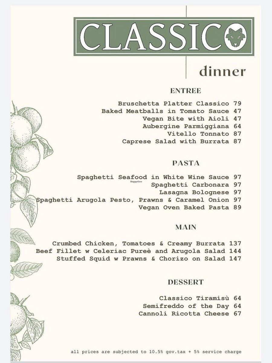 The Definitive Guide to the classico restaurant menu: An In-Depth Culinary Analysis