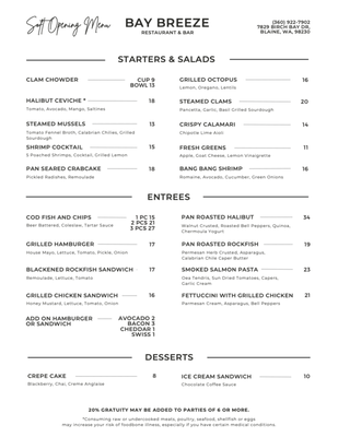 The Definitive Guide to the bay breeze restaurant menu: A Deep Dive into Seafare Specials and Classic Fried Platters