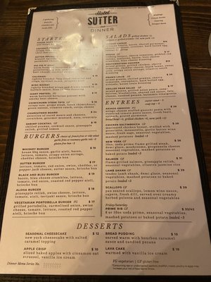 hotel sutter restaurant menu: A Deep Dive into Gold Country’s Culinary Gem
