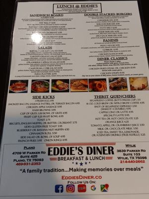 eddie's restaurant menu: A Detailed Analysis of Entrées and Pricing