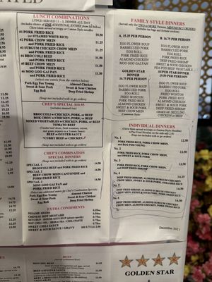Golden Star Restaurant Bremerton Menu – A Complete Guide to Authentic Chinese and American Cuisine