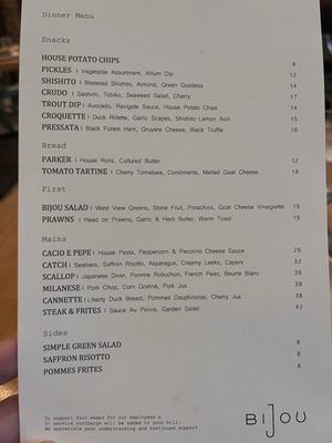 bijou restaurant menu: A Detailed Exploration of Chef Evan Trower's Seasonal and Innovative Cuisine