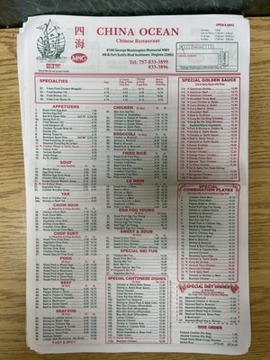 china ocean chinese restaurant menu – A Comprehensive Guide to Culinary Excellence