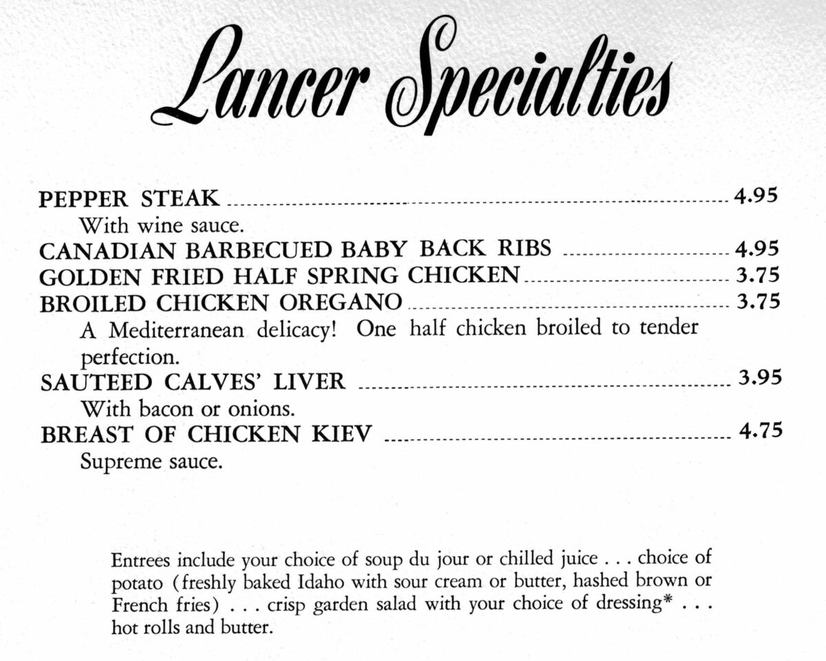 lancer restaurant menu: An In-Depth Culinary Analysis of Classic Diner Fare and Signature Breakfast Selections
