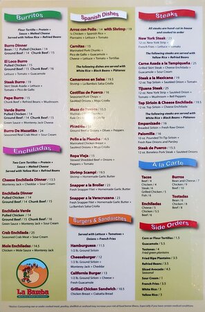 la bamba authentic mexican restaurant menu: A Detailed Breakdown of Rustic Mexican Flavors in Ruston, LA