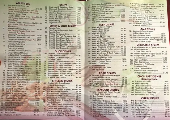 The Definitive Guide to the oriental chinese restaurant menu: Navigating Classic and Specialty Dishes