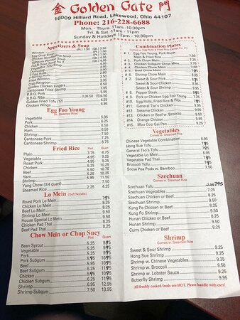 Unveiling the Authentic Flavors: golden gate chinese restaurant menu and Culinary Guide