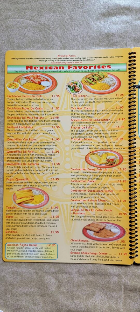sunny side up family restaurant dousman menu: A Comprehensive Guide to Breakfast, Lunch, and Mexican Favorites