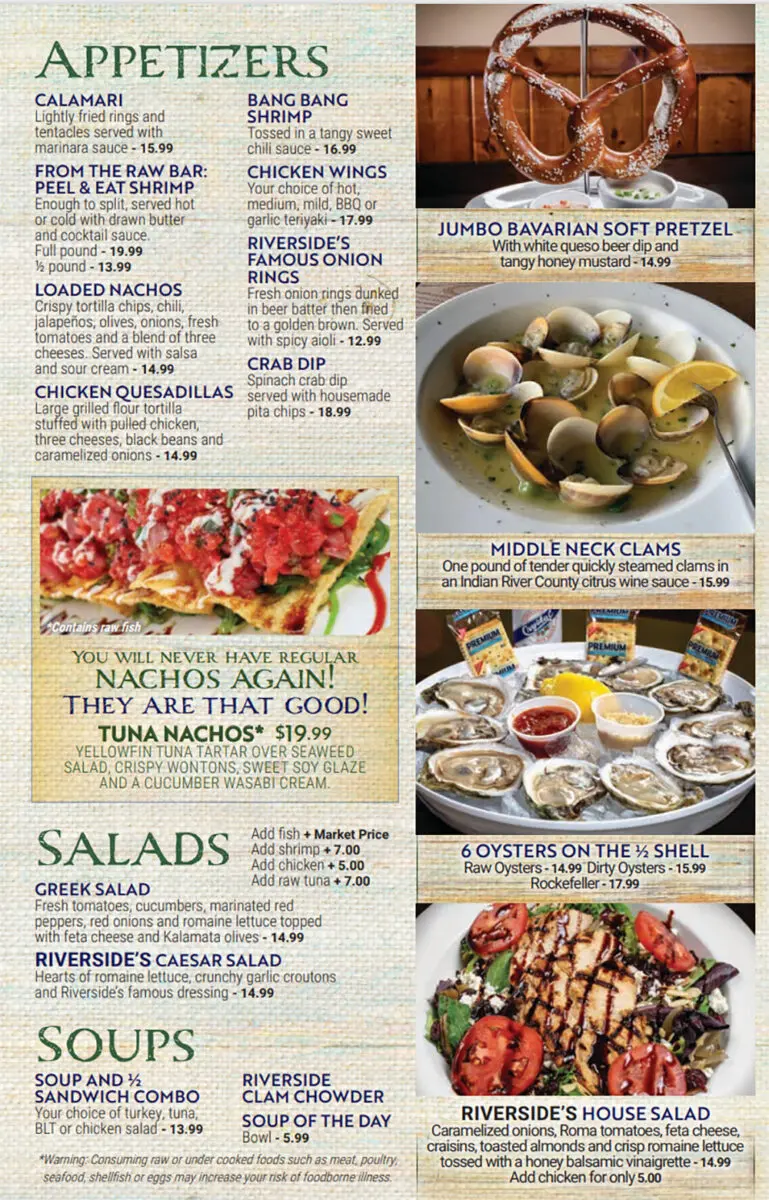 riverside restaurant springfield menu: An Expert Analysis of Culinary Offerings and Value Proposition