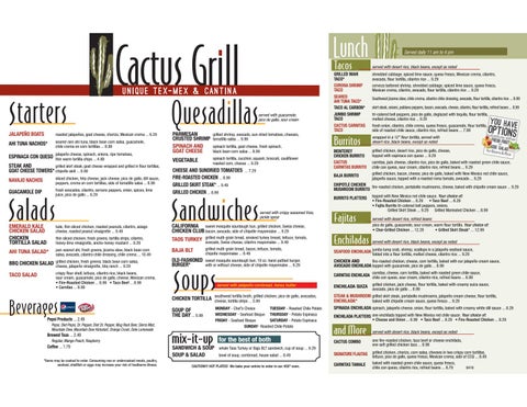 Cactus Grill Mexican Restaurant and Catering Forest Park Menu: A Deep Dive into Authentic Flavors and Service