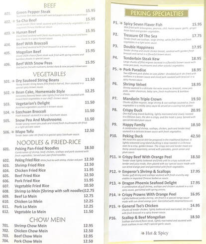 peking restaurant fort wayne menu: The Definitive Guide to Authentic Chinese Takeout and Dining