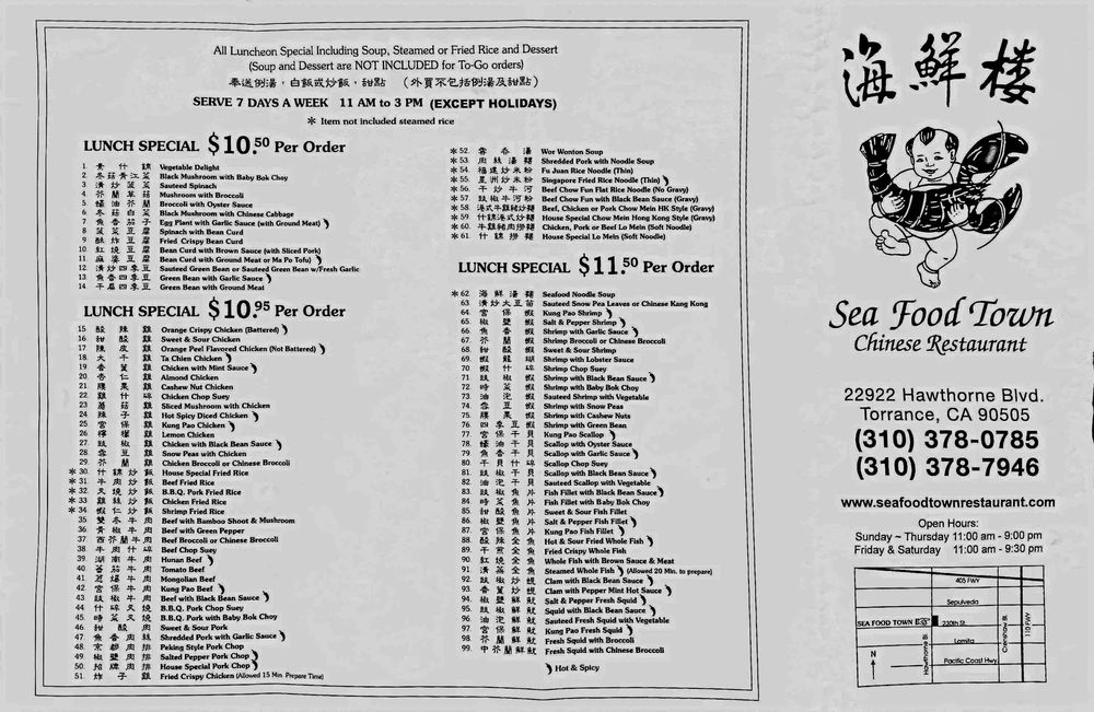 The Complete seafood town chinese restaurant menu Deep Dive and Authentic Dining Guide