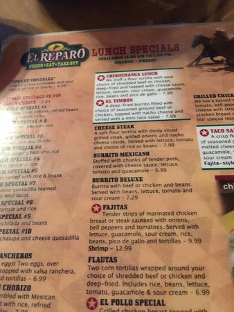 El Reparo Mexican Restaurant Rushville Menu: A Comprehensive Guide to Authentic Hoosier Mexican Cuisine