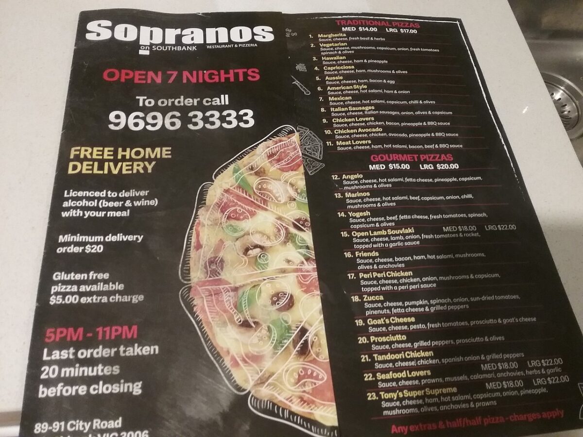 sopranos restaurant menu: An In-Depth Analysis of Sopranos Pizzeria & Catering's Lockport Offerings