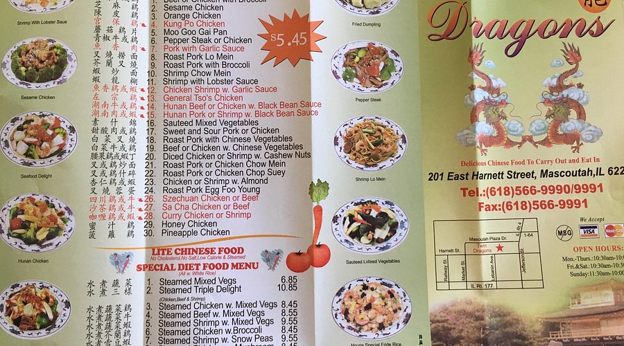 twin dragons restaurant menu — A Comprehensive Guide to Rochester’s Favorite Chinese-American Staples